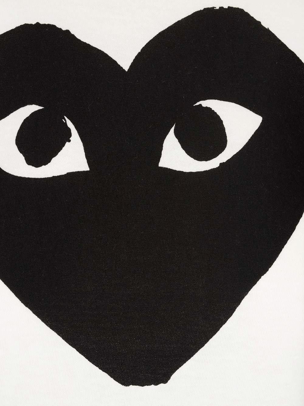 Al Duca D'Aosta Comme Des Garcons Play T-shirt Maxi Cuore