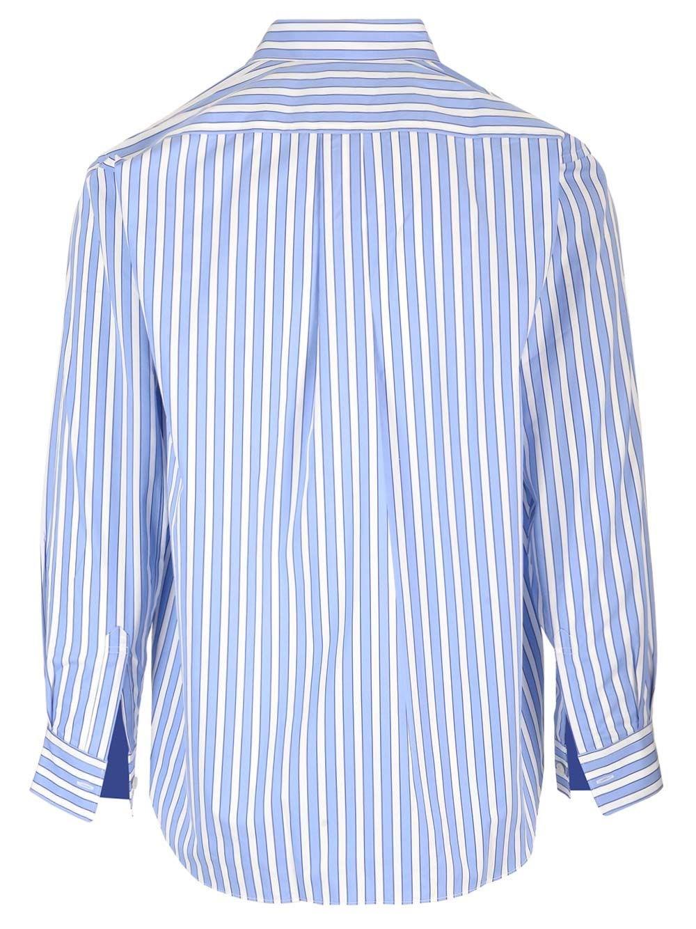 Al Duca D'Aosta Comme Des Garcons Shirt Camicia In Cotone A Righe