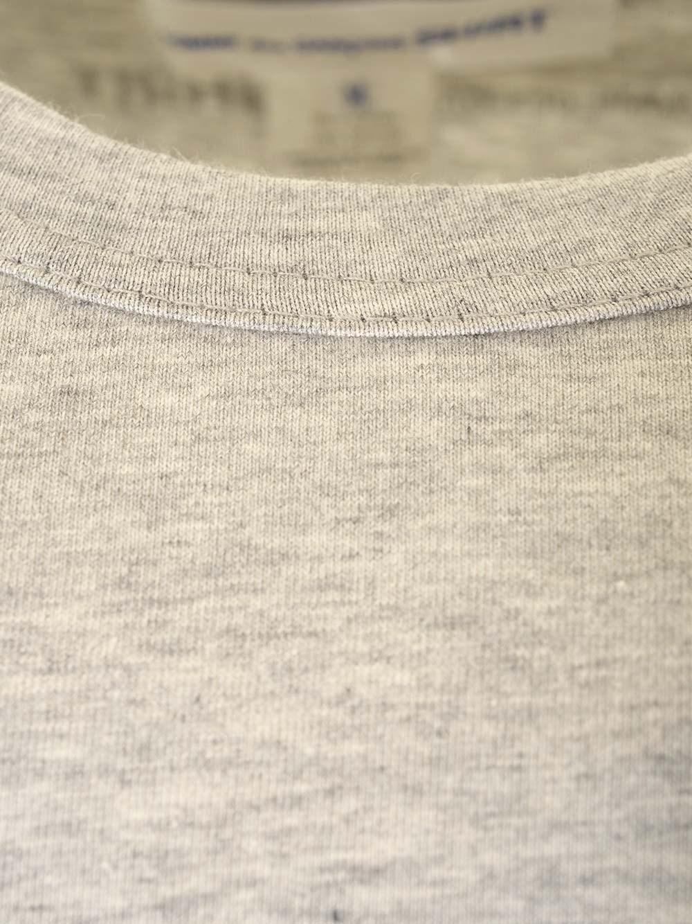 Al Duca D'Aosta Comme Des Garcons Shirt Maglia Grigia In Cotone