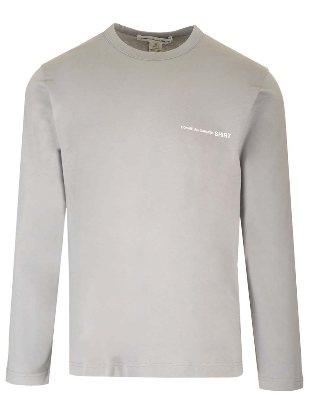 Al Duca D'Aosta Comme Des Garcons Shirt Maglia grigia in cotone