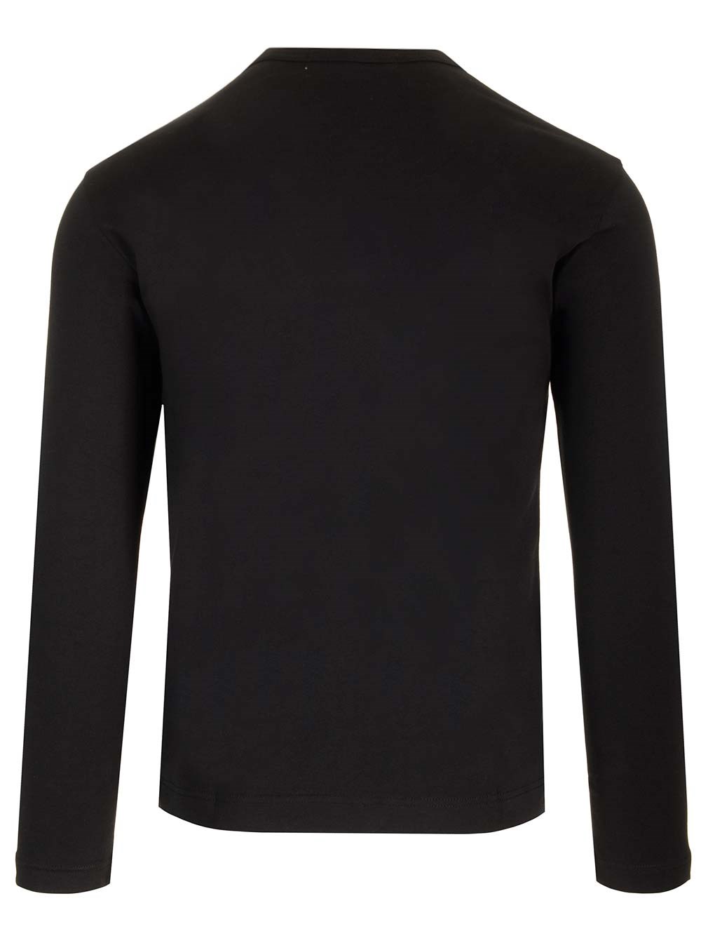 Al Duca D'Aosta Comme Des Garcons Shirt Maglia Nera In Cotone