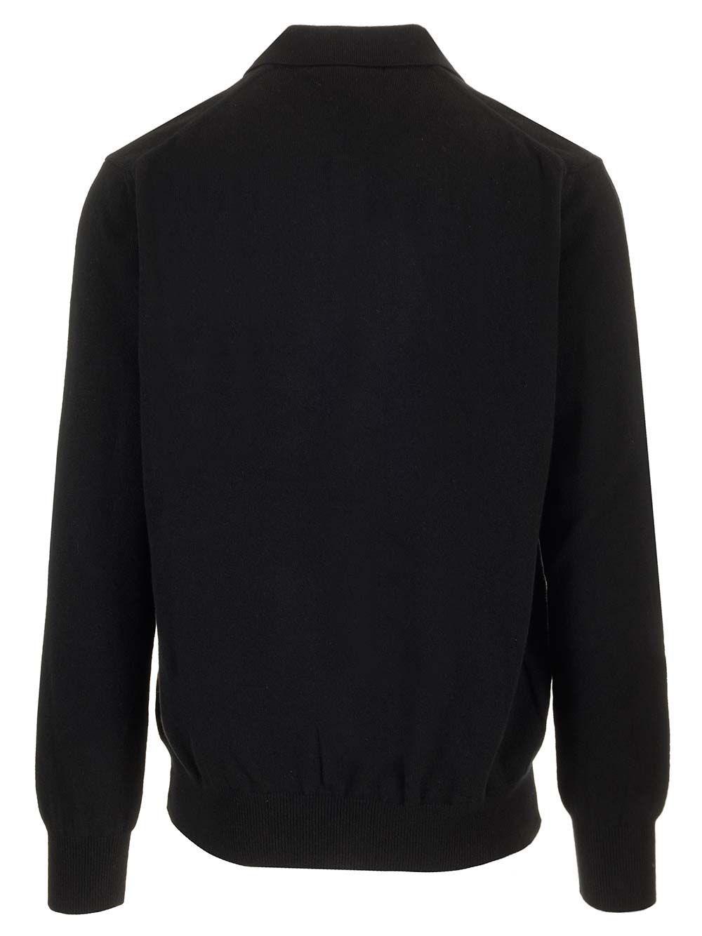 Al Duca D'Aosta Comme Des Garcons Shirt Maglia Polo In Lana