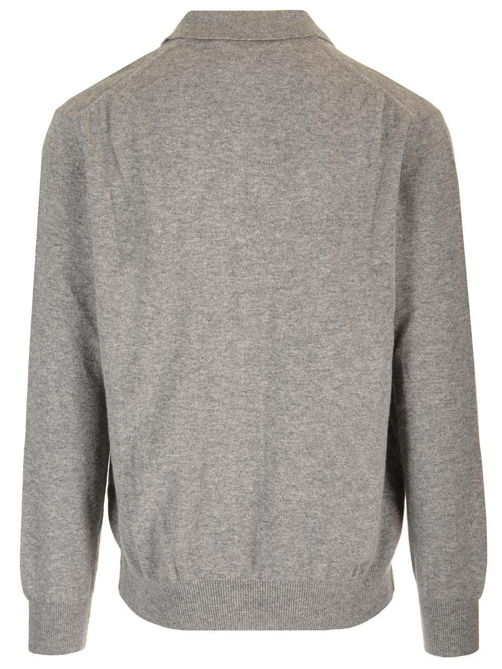 Al Duca D'Aosta Comme Des Garcons Shirt Maglia Polo In Lana