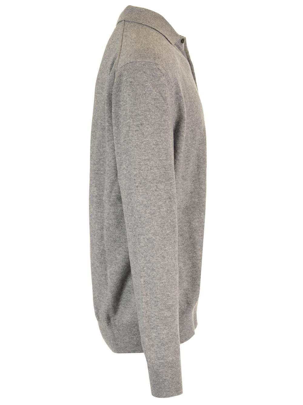 Al Duca D'Aosta Comme Des Garcons Shirt Maglia Polo In Lana