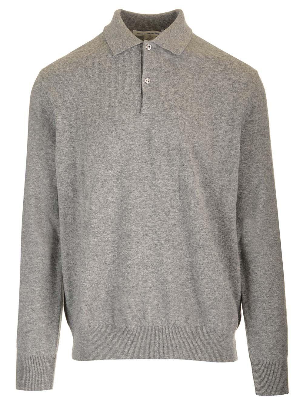 Al Duca D'Aosta Comme Des Garcons Shirt Maglia polo in lana