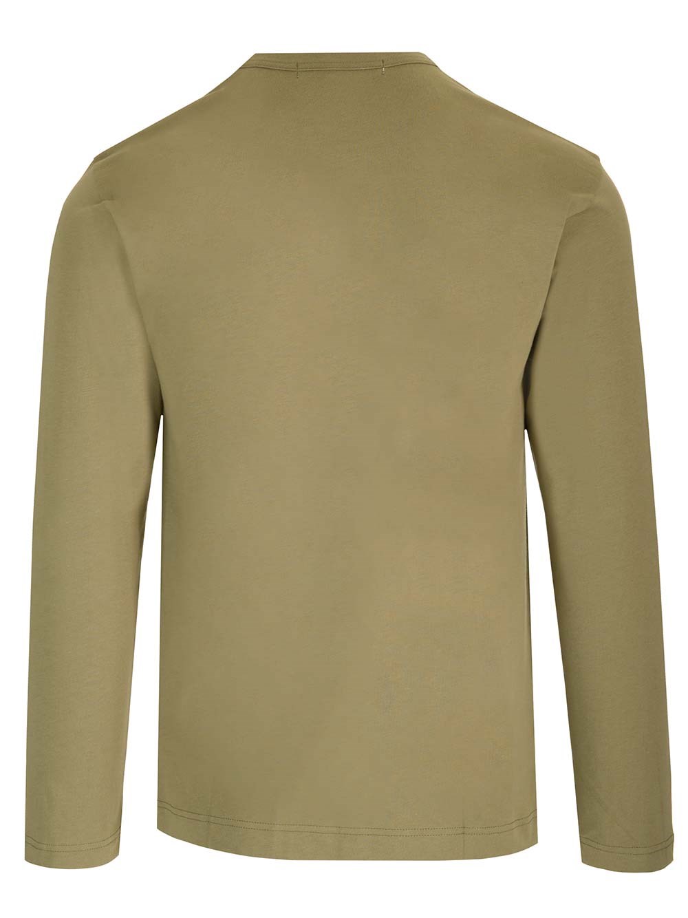 Al Duca D'Aosta Comme Des Garcons Shirt Maglia Verde Khaki In Cotone