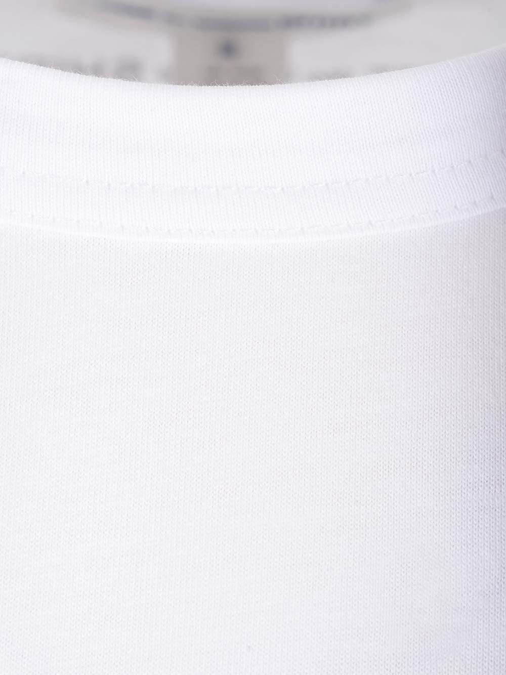 Al Duca D'Aosta Comme Des Garcons Shirt T-shirt Bianca Over