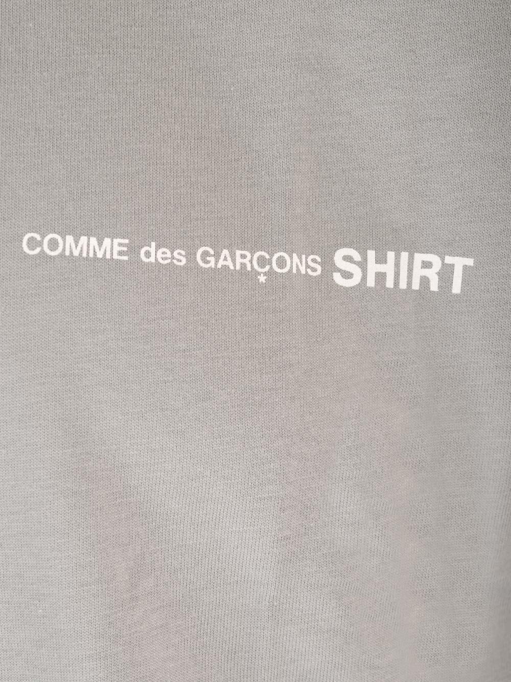 Al Duca D'Aosta Comme Des Garcons Shirt T-shirt Grigia Slim