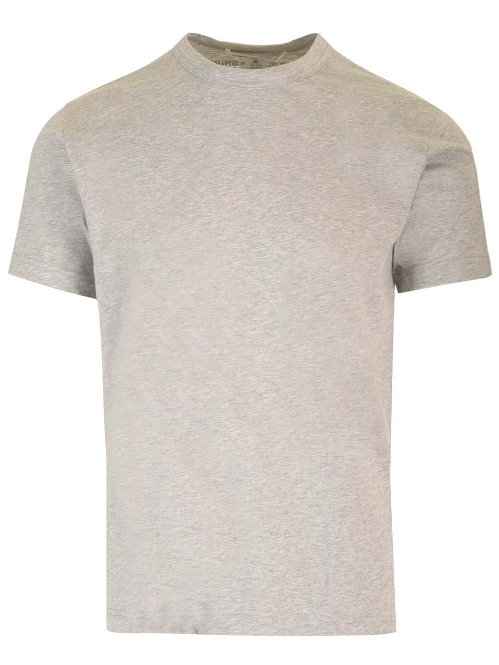 Al Duca D'Aosta Comme Des Garcons Shirt T-shirt grigia slim