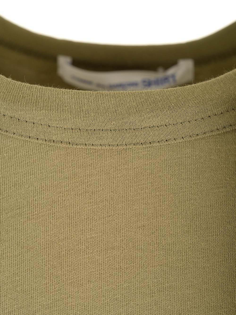 Al Duca D'Aosta Comme Des Garcons Shirt T-shirt Verde Khaki Over