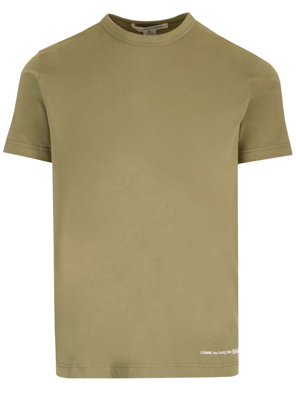 Al Duca D'Aosta Comme Des Garcons Shirt T-shirt verde khaki slim