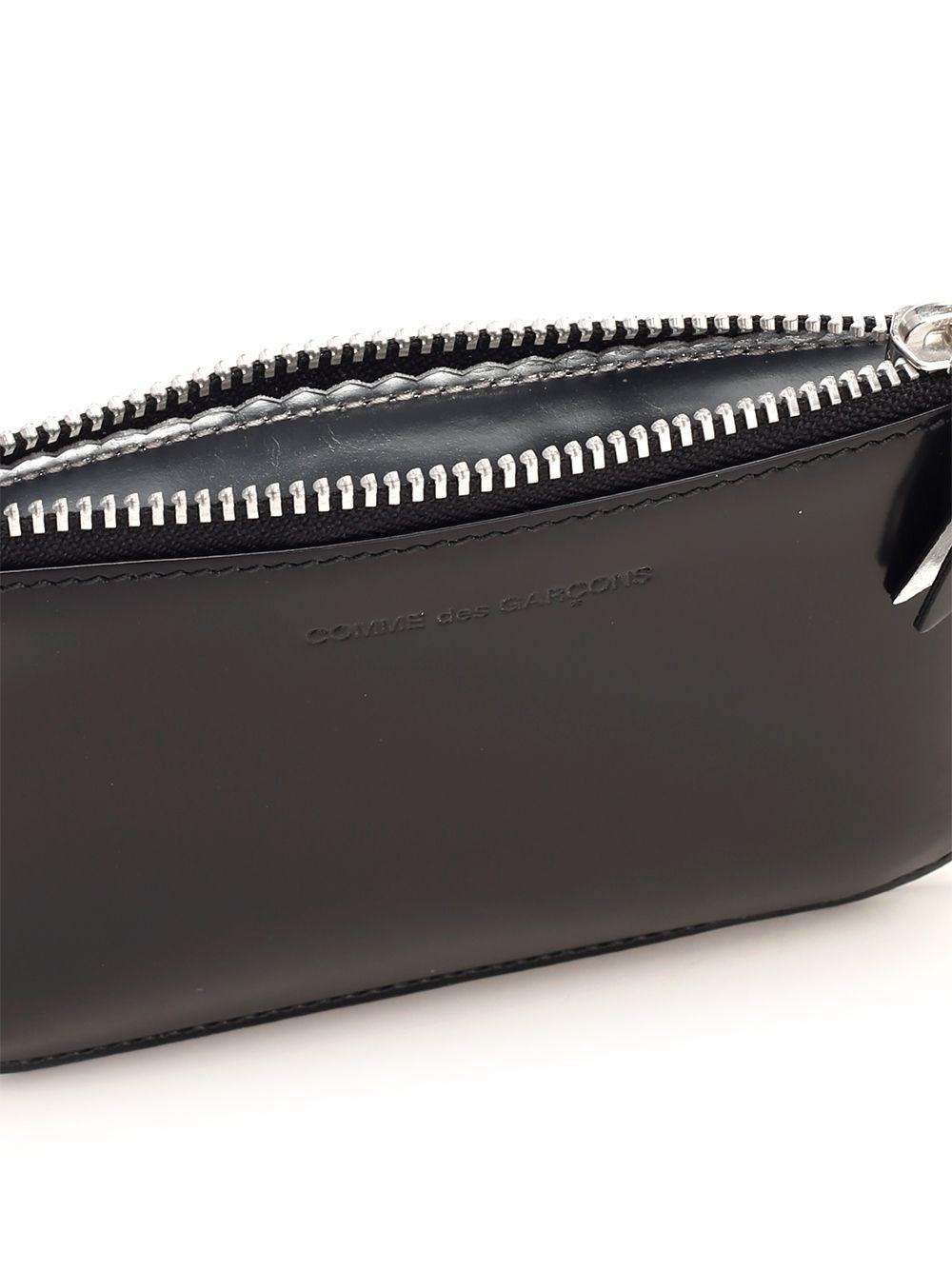 Al Duca D'Aosta Comme Des Garcons Wallet Portamonete Nero