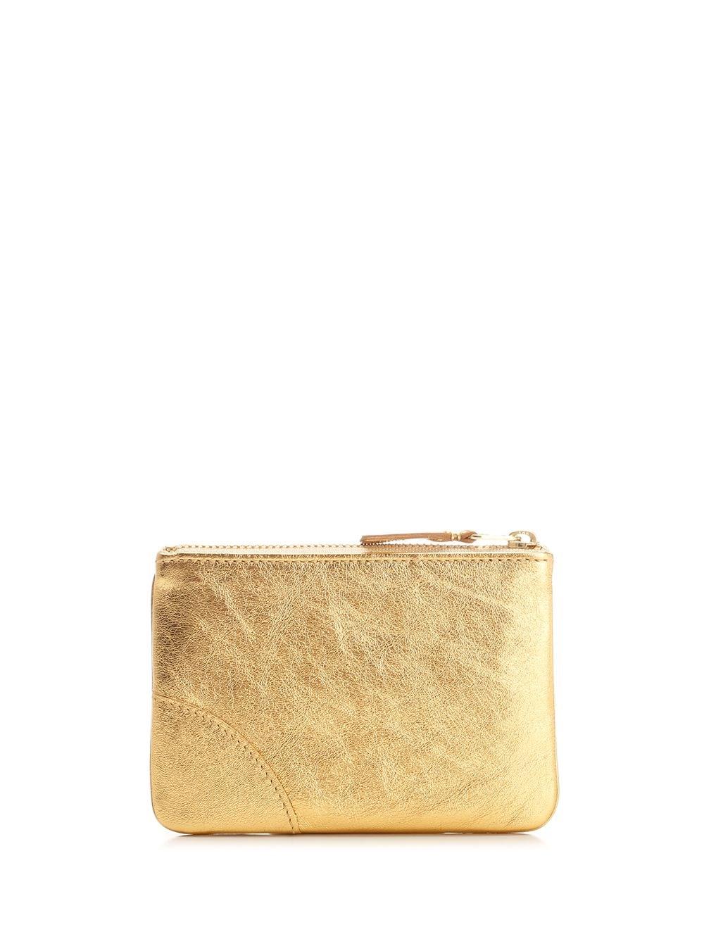 Al Duca D'Aosta Comme Des Garcons Wallet Portamonete Oro