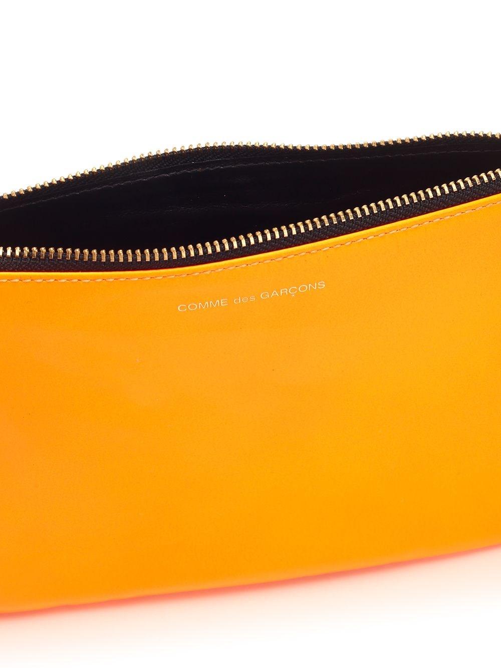 Al Duca D'Aosta Comme Des Garcons Wallet Pouch In Pelle