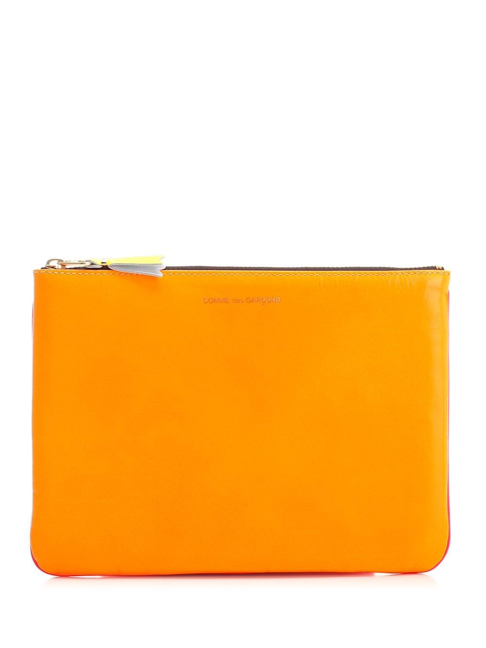 Al Duca D'Aosta Comme Des Garcons Wallet Pouch in pelle