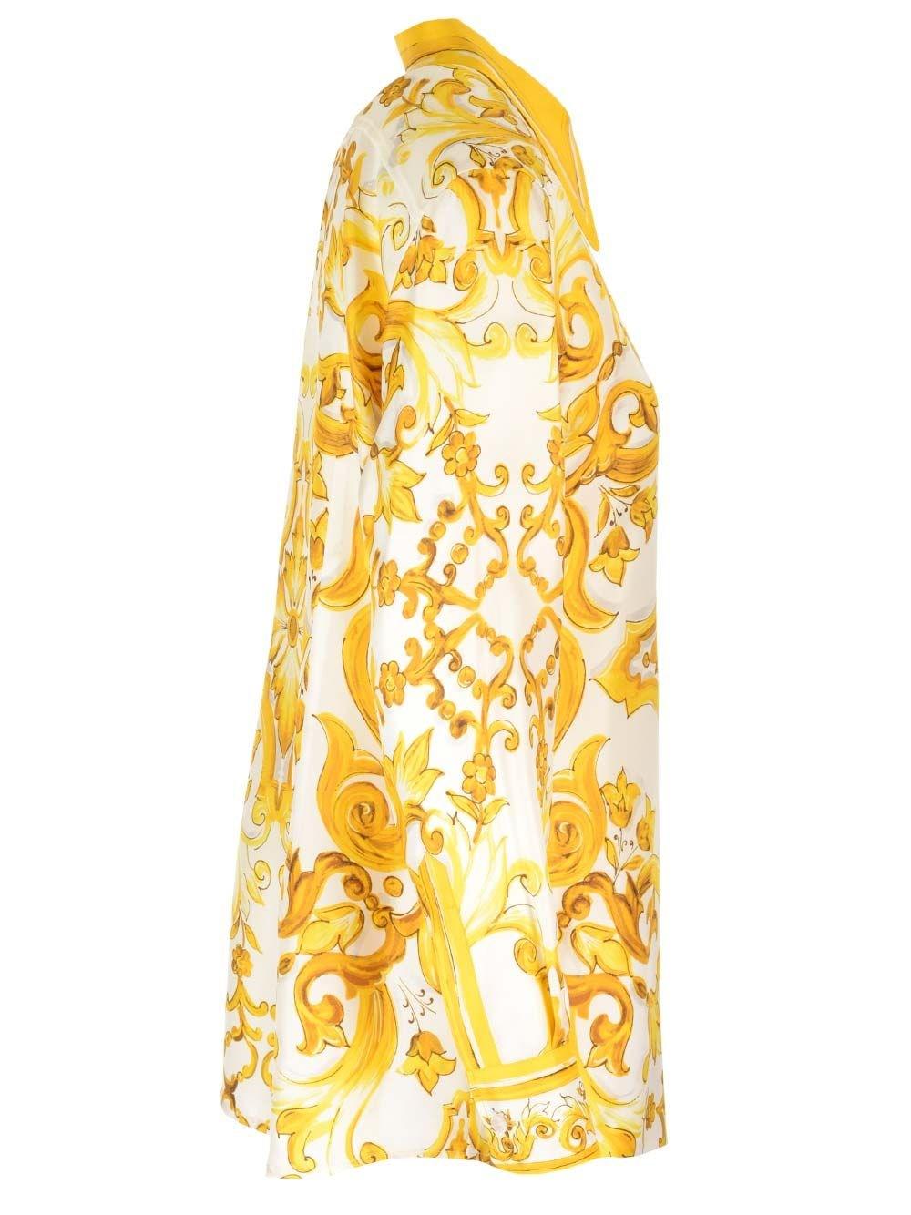 Al Duca D'Aosta Dolce & Gabbana Camicia In Twill Di Seta