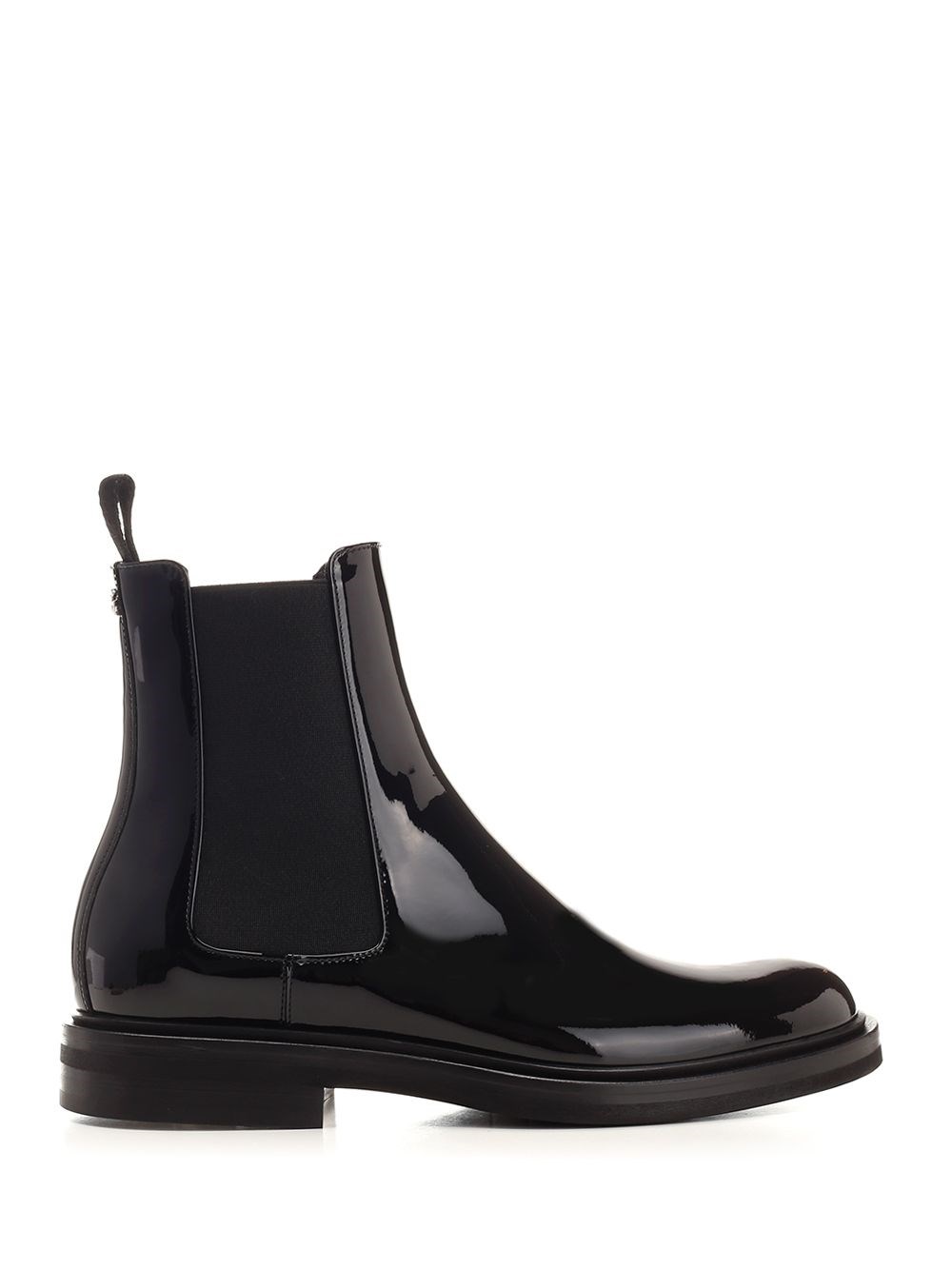 Al Duca D'Aosta Dolce & Gabbana STIVALETTO BEATLES IN VERNICE NERO