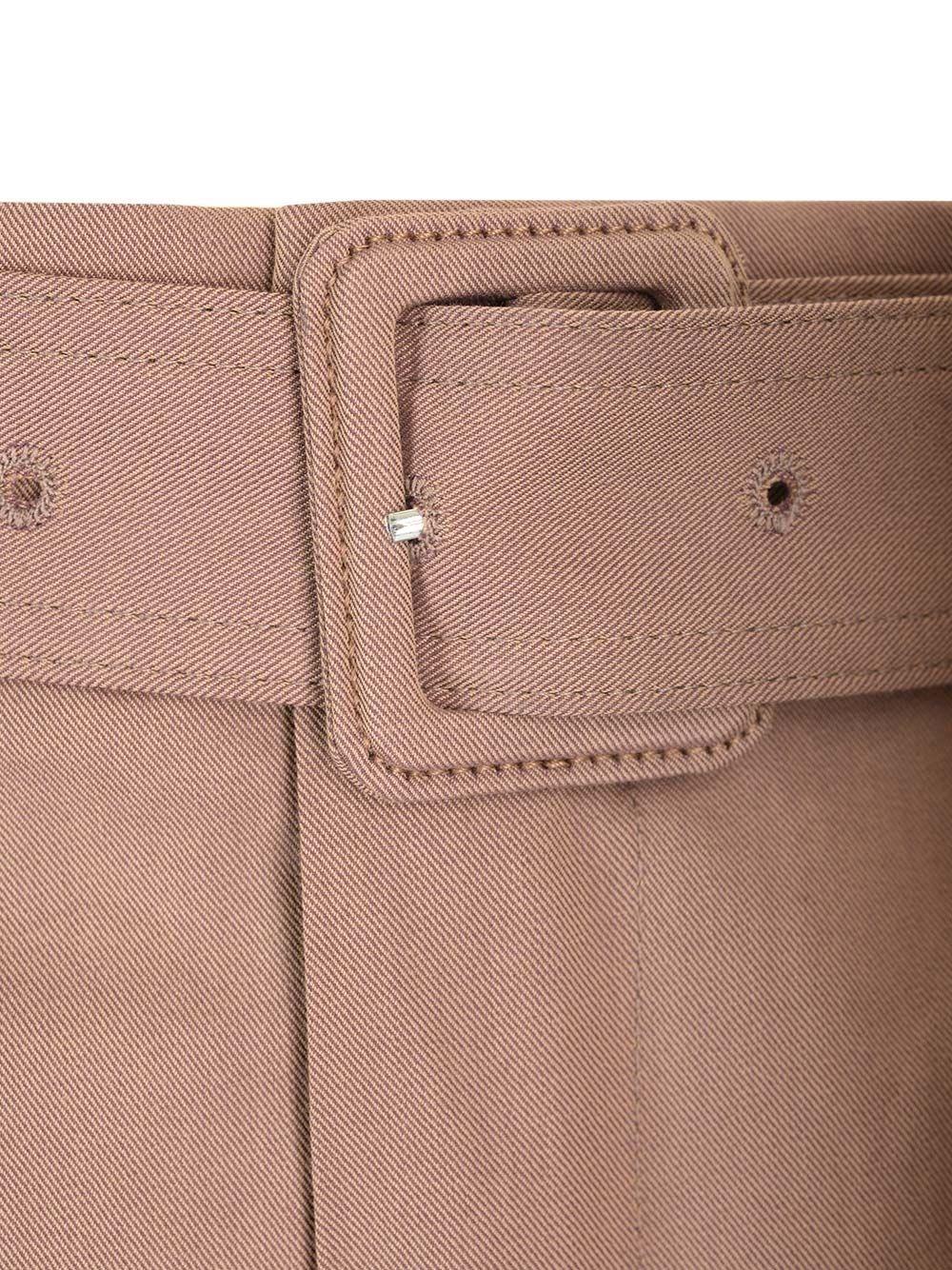 Al Duca D'Aosta Dries Van Noten Pantalone Dritto Con Cintura