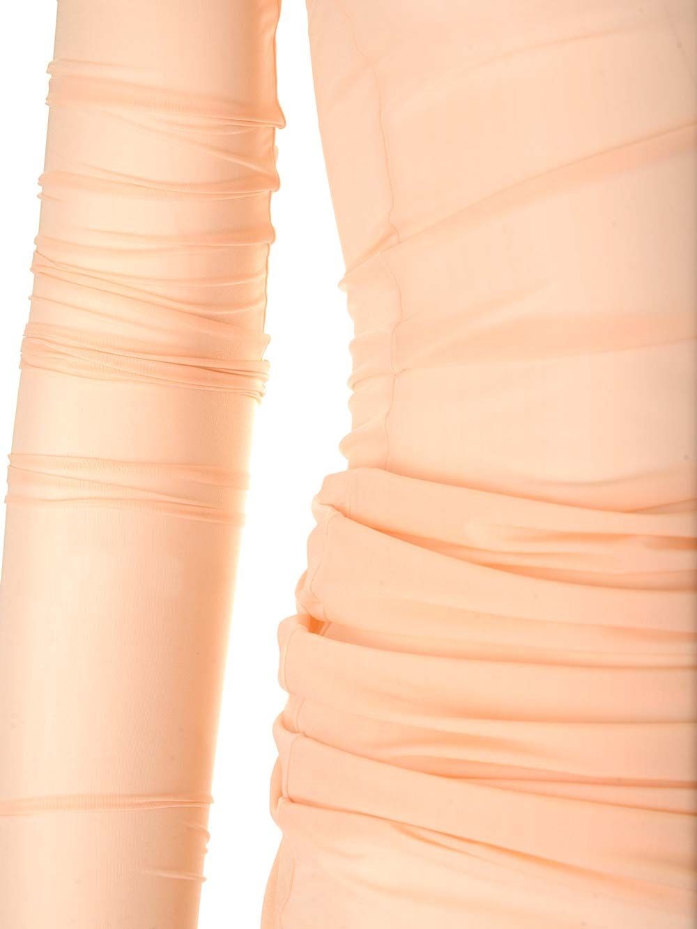 Al Duca D'Aosta Dries Van Noten Top In Jersey Semi Trasparente