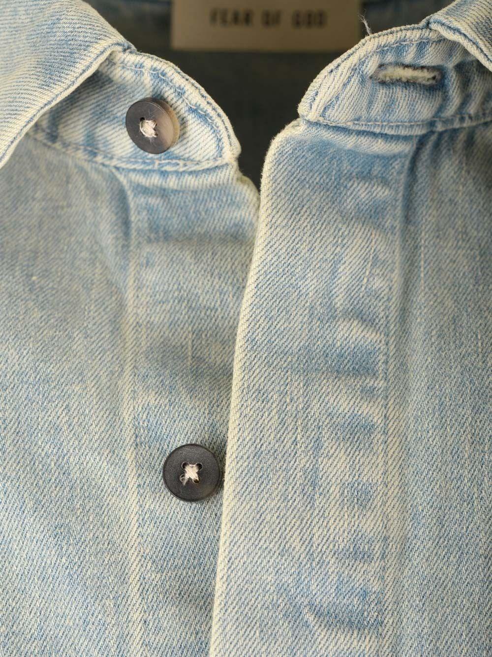 Al Duca D'Aosta Fear Of God Camicia In Denim "Collection 8"