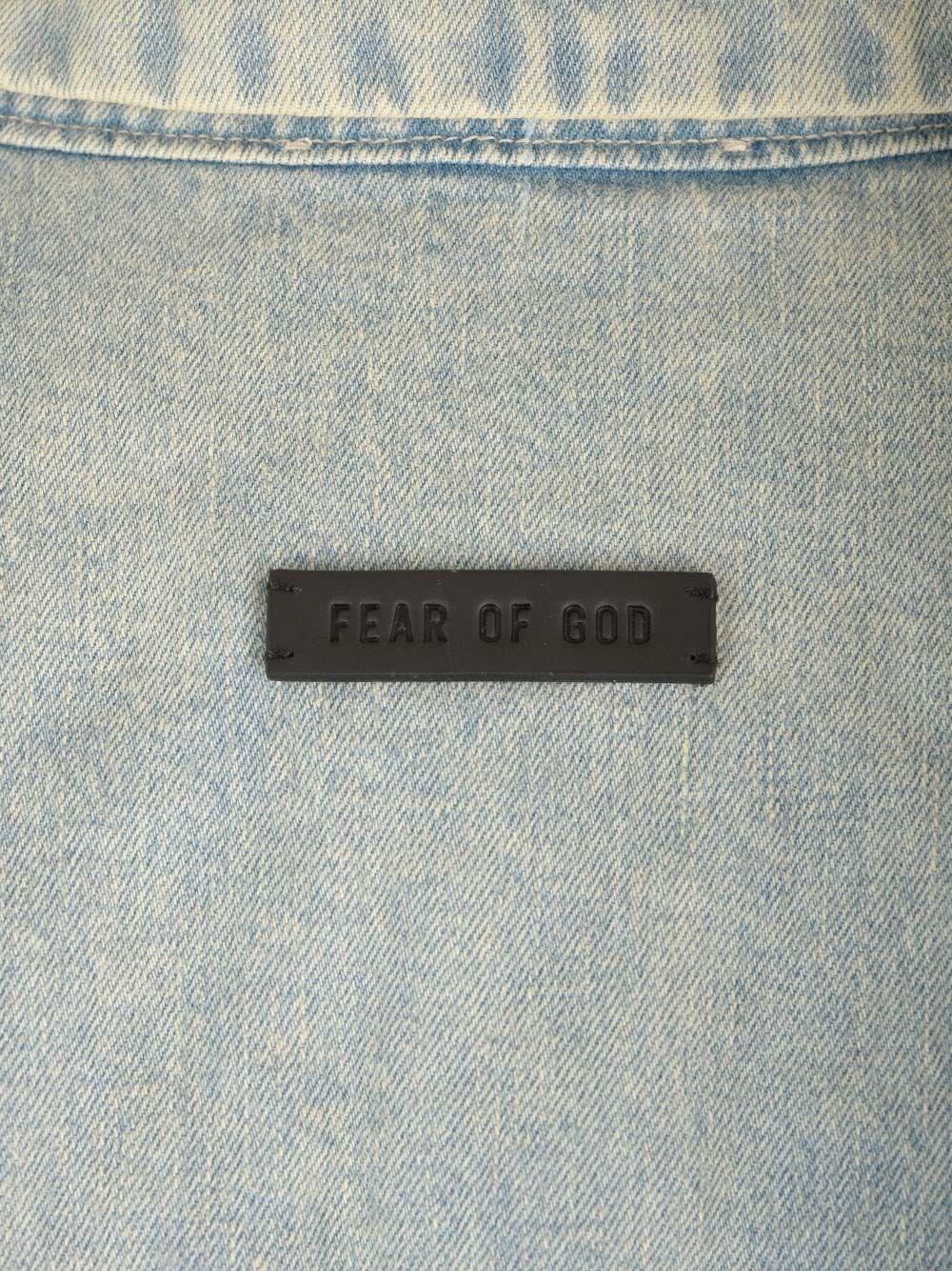 Al Duca D'Aosta Fear Of God Camicia In Denim "Collection 8"