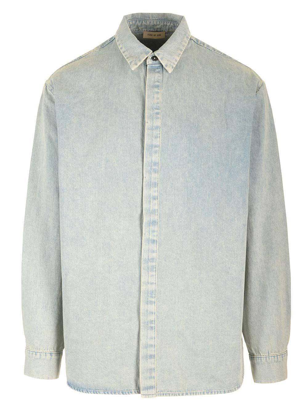 Al Duca D'Aosta Fear Of God Camicia in denim "Collection 8"