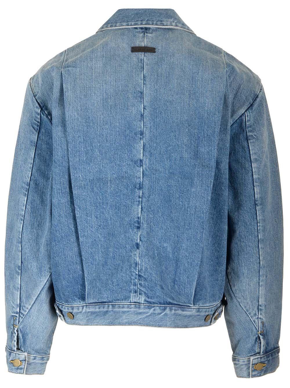 Al Duca D'Aosta Fear Of God Giacca In Denim Giapponese "Collection 8"