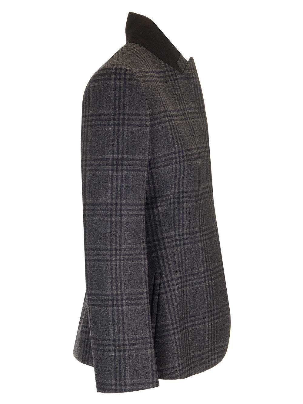 Al Duca D'Aosta Fendi Blazer Sartoriale In Lana Check