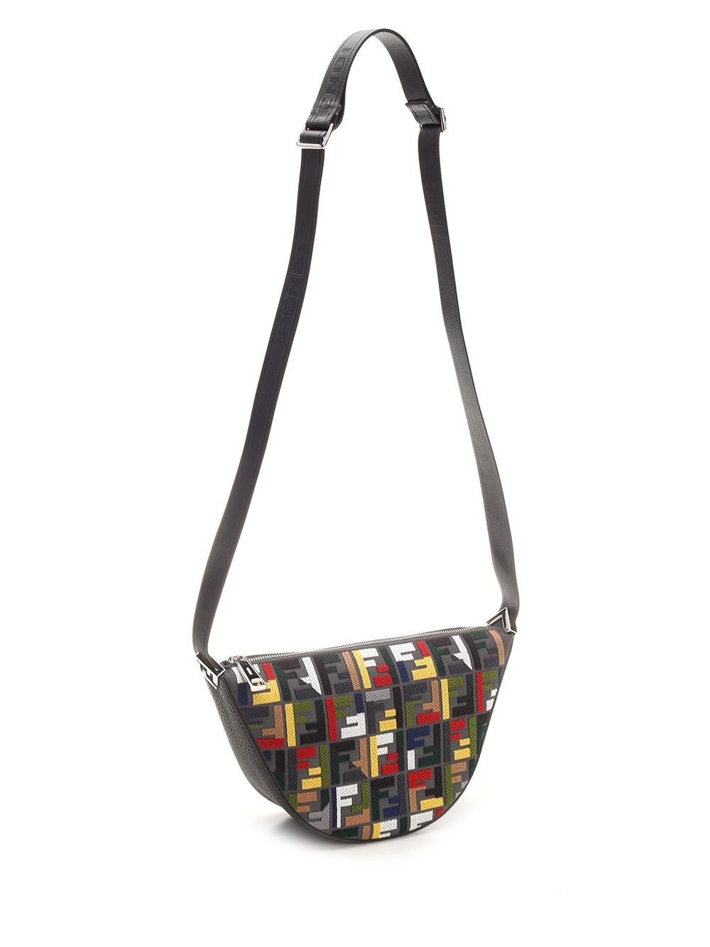 Al Duca D'Aosta Fendi Borsa Messenger "Fendi Melon" Small