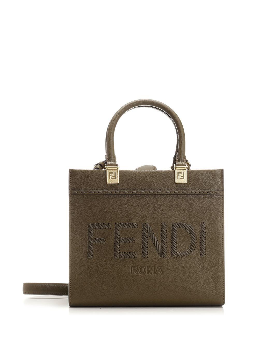 Al Duca D'Aosta Fendi Borsa Shopper "Sunshine" Piccola