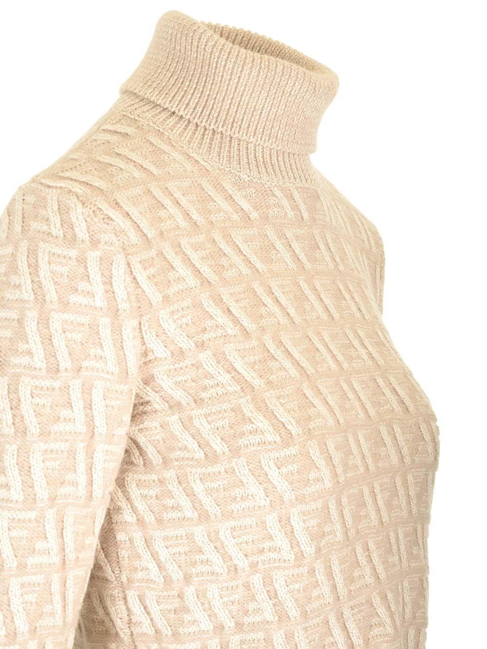 Al Duca D'Aosta Fendi Dolcevita In Lana E Cashmere FF