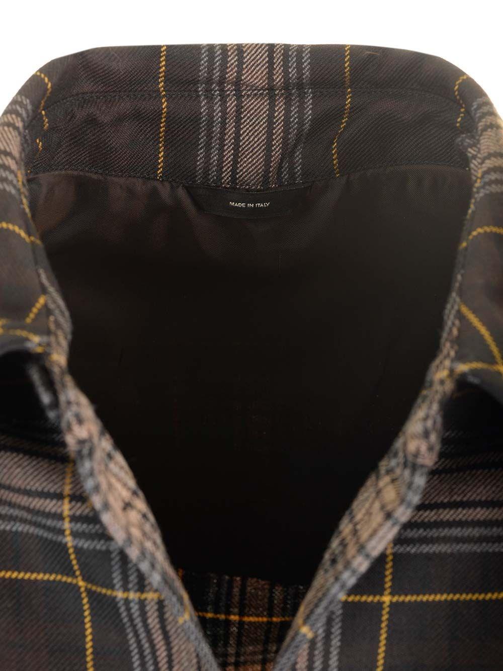 Al Duca D'Aosta Fendi Go-To Jacket In Fendi Tartan Marrone