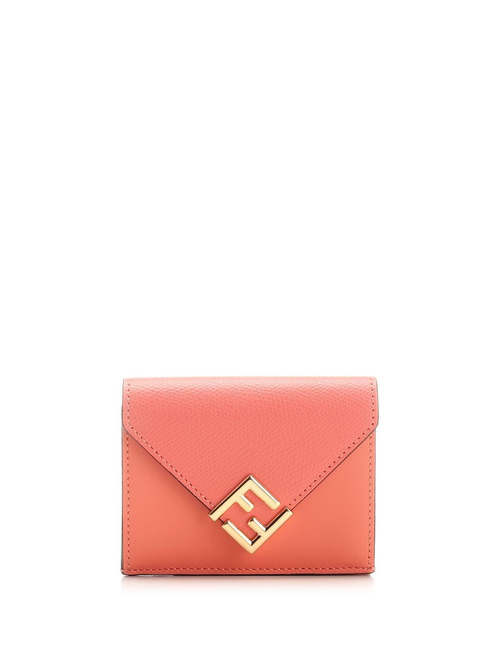 Al Duca D'Aosta Fendi Portafoglio tri-fold FF Diamonds