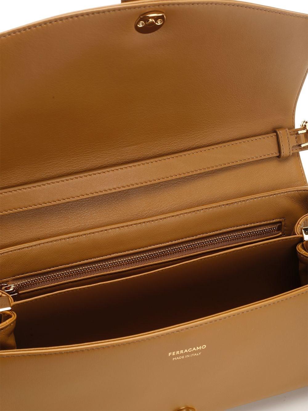 Al Duca D'Aosta Ferragamo Borsa A Tracolla M Con Patta