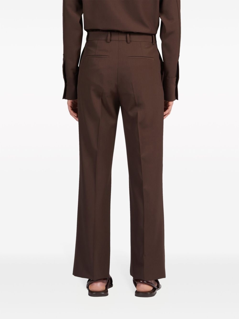 Al Duca D'Aosta Ferragamo Pantalone Dal Taglio Sartoriale