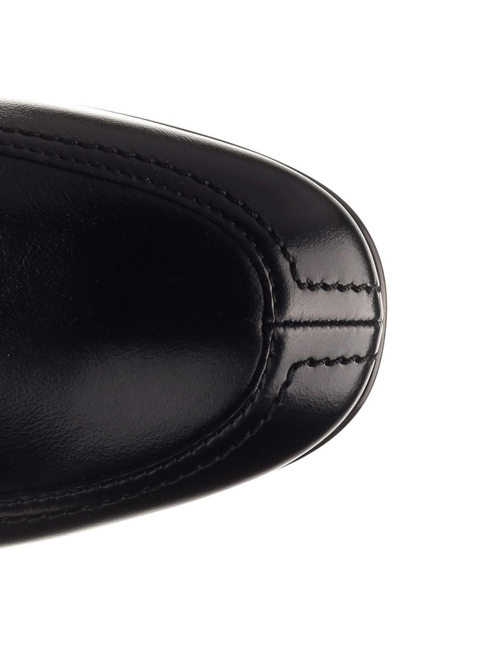 Al Duca D'Aosta Ferragamo Stivale Con Placca New "Vara"