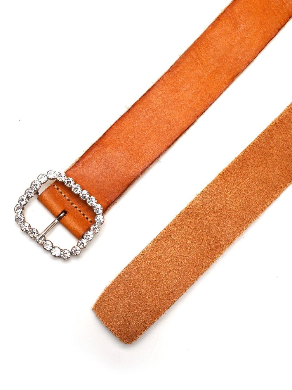 Al Duca D'Aosta Forte_forte Cintura In Pelle Lavata