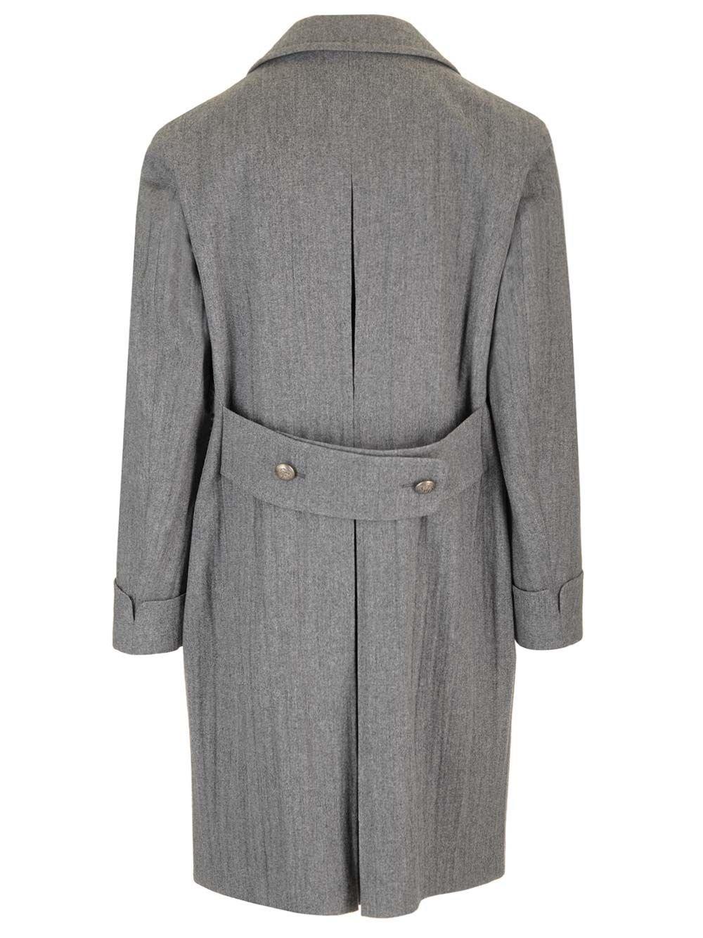 Al Duca D'Aosta Gabriele Pasini Cappotto Doppio Petto Grigio