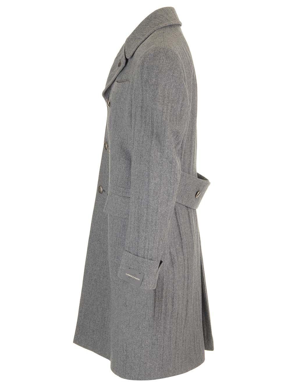 Al Duca D'Aosta Gabriele Pasini Cappotto Doppio Petto Grigio