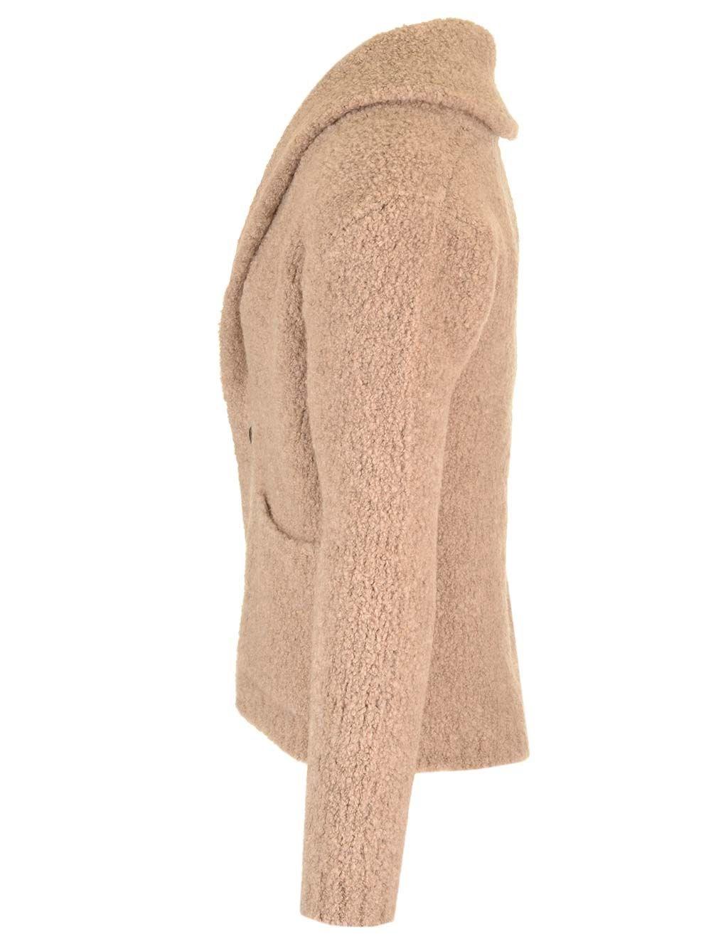 Al Duca D'Aosta Gabriele Pasini Cardigan Bouclè Beige