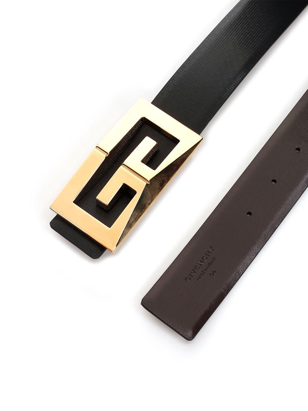 Al Duca D'Aosta Givenchy Cintura Reversibile 2G In Pelle