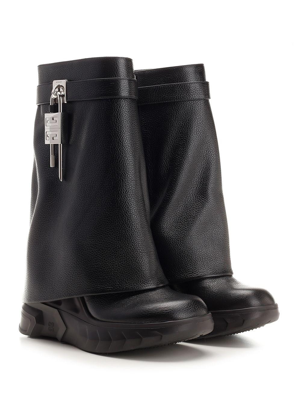 Al Duca D'Aosta Givenchy Stivaletti "Shark Lock Biker"