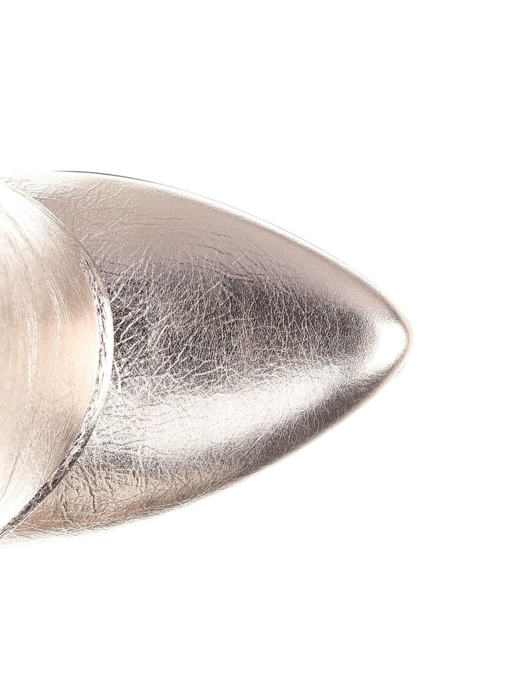 Al Duca D'Aosta Givenchy Stivali "Shark Lock" Dusty Gold