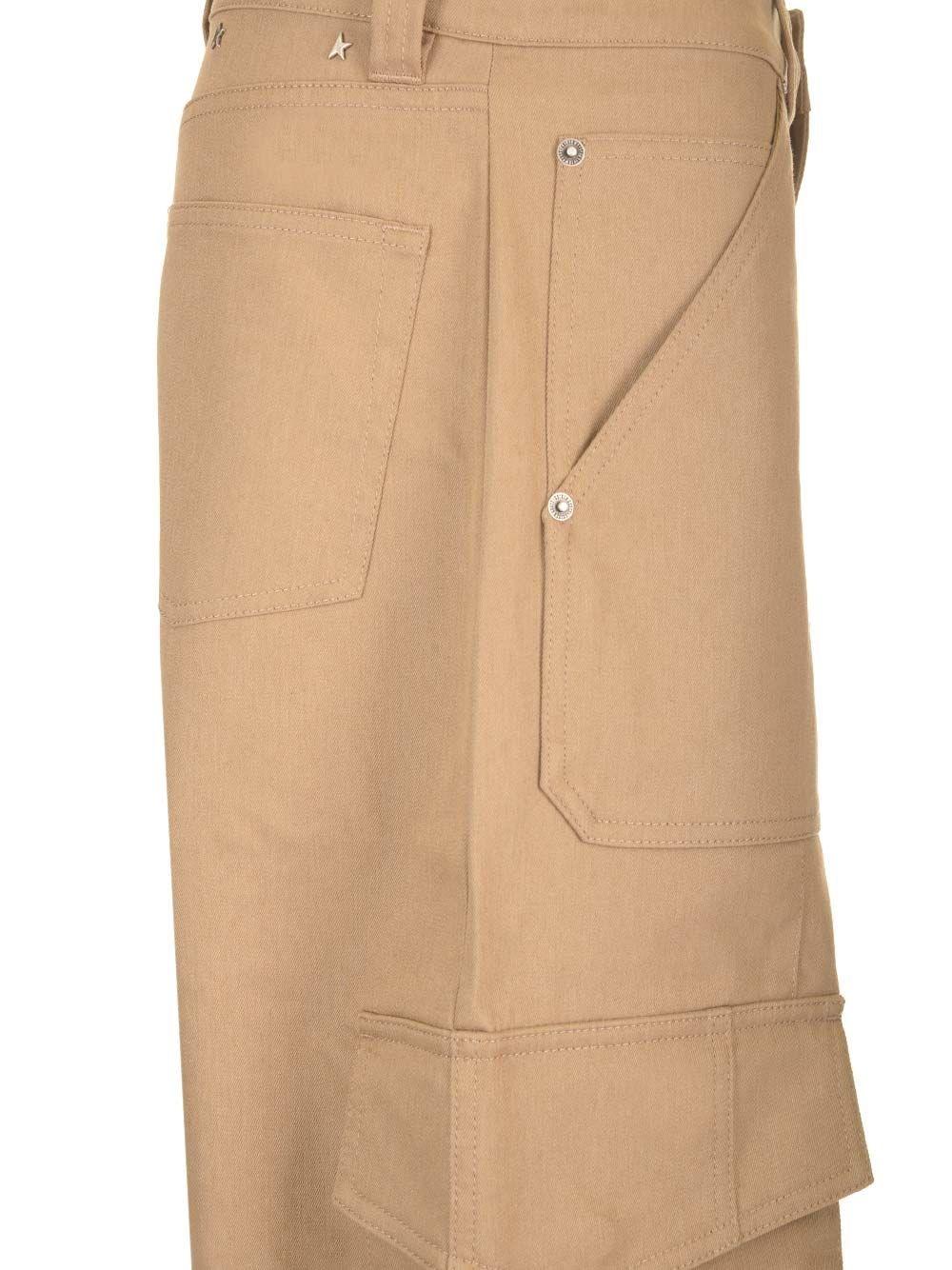 Al Duca D'Aosta Golden Goose GOLDEN M'S CARGO PANT MIXED COTTON FABRIC NO BOTTOM POCKET