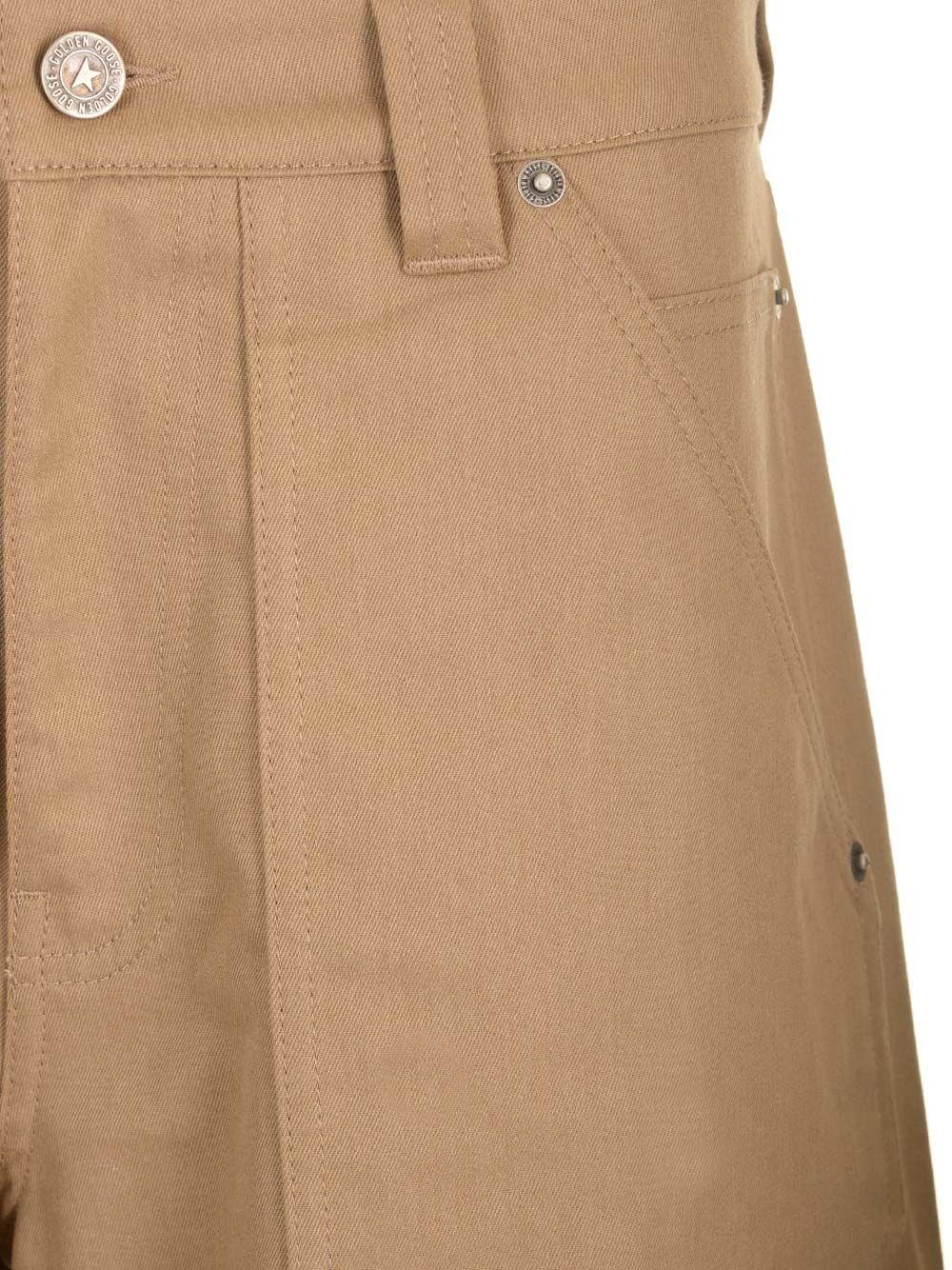 Al Duca D'Aosta Golden Goose GOLDEN M'S CARGO PANT MIXED COTTON FABRIC NO BOTTOM POCKET