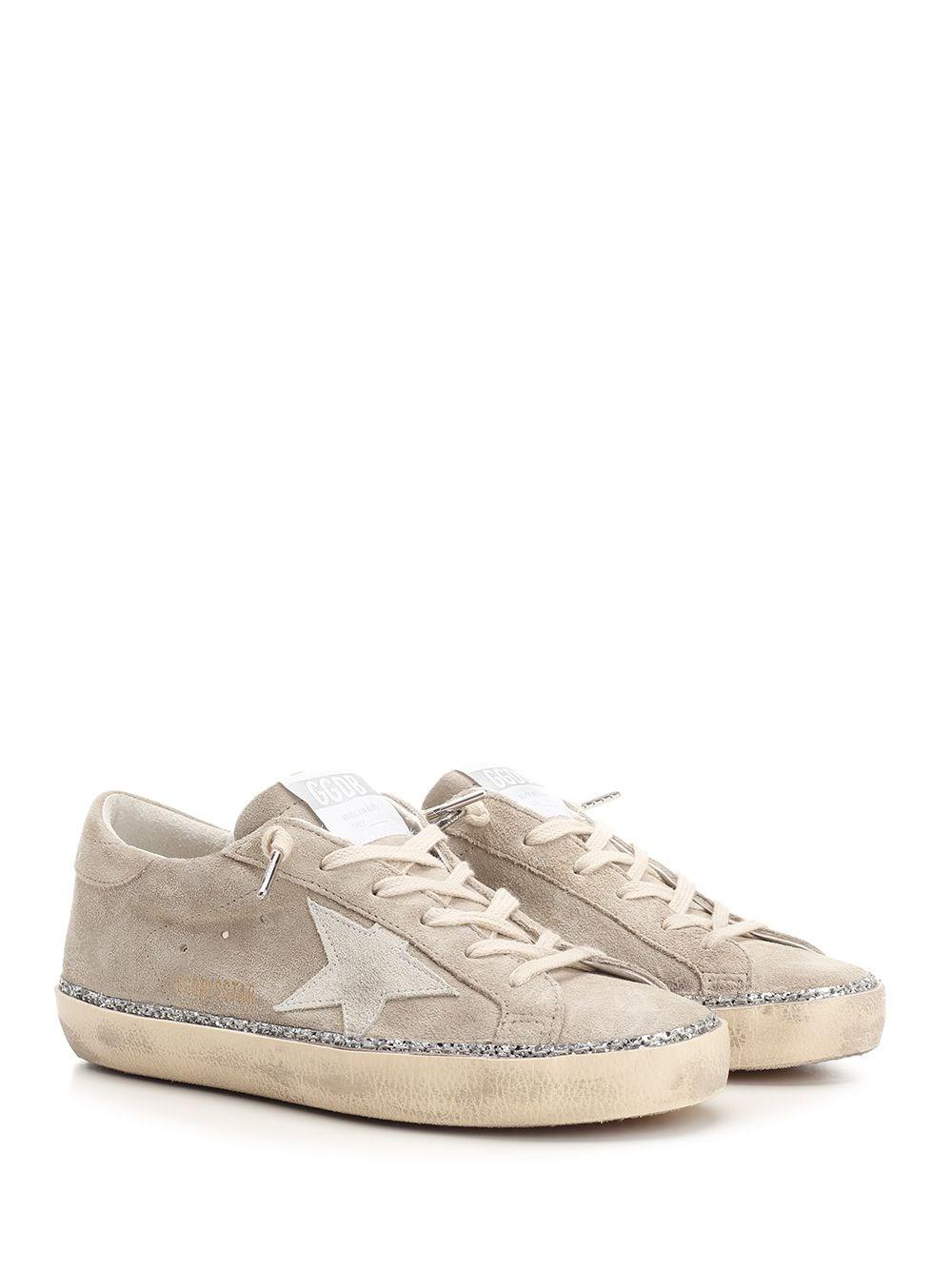 Al Duca D'Aosta Golden Goose Sneaker "Superstar" In Suede Ghiaccio