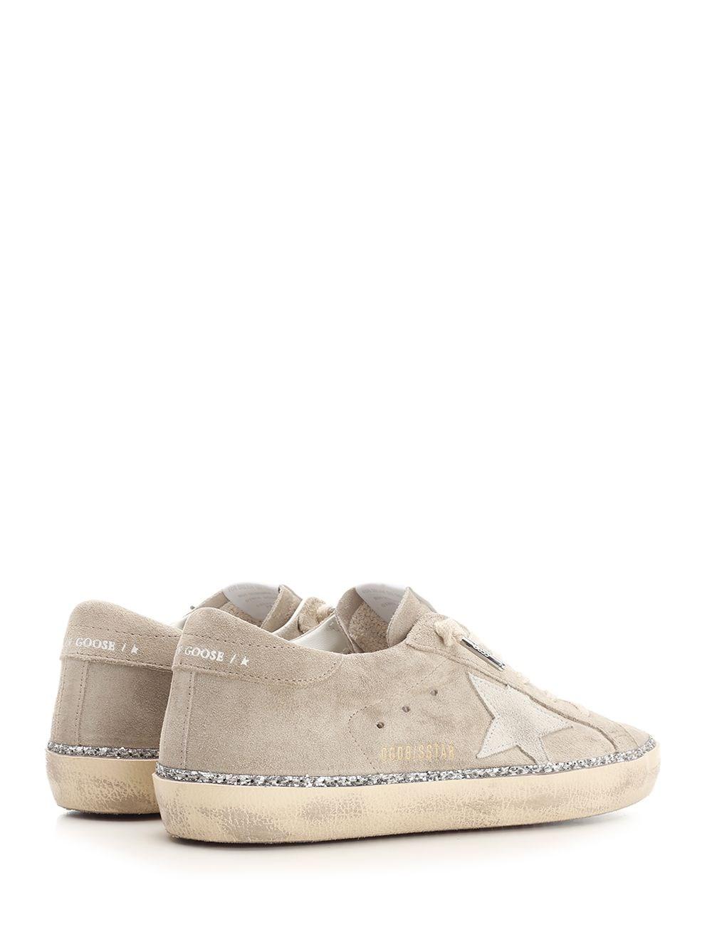 Al Duca D'Aosta Golden Goose Sneaker "Superstar" In Suede Ghiaccio
