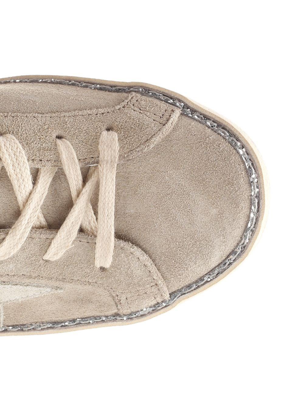 Al Duca D'Aosta Golden Goose Sneaker "Superstar" In Suede Ghiaccio