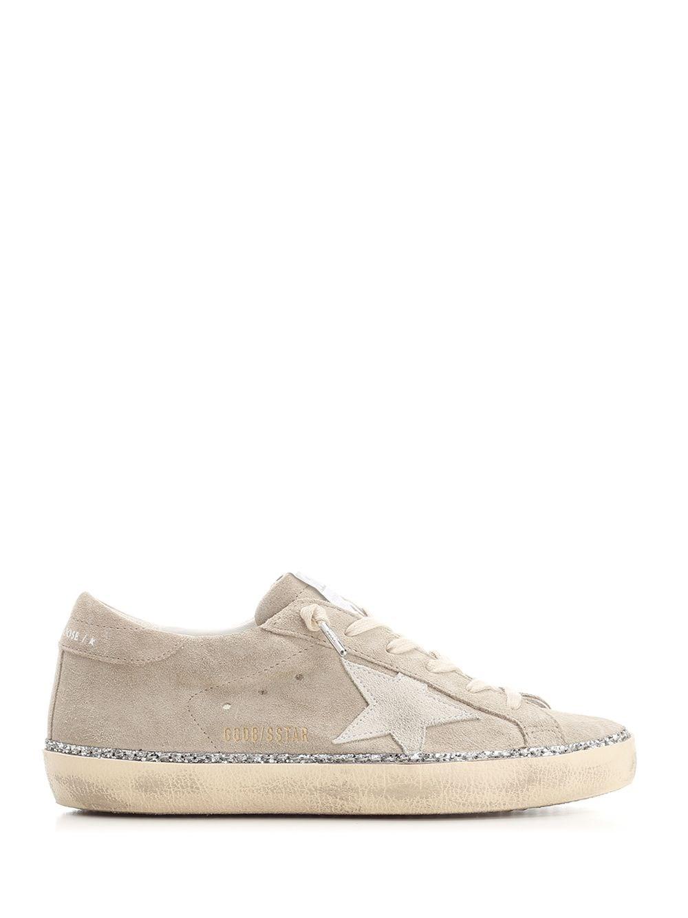 Al Duca D'Aosta Golden Goose Sneaker "Superstar" in suede ghiaccio