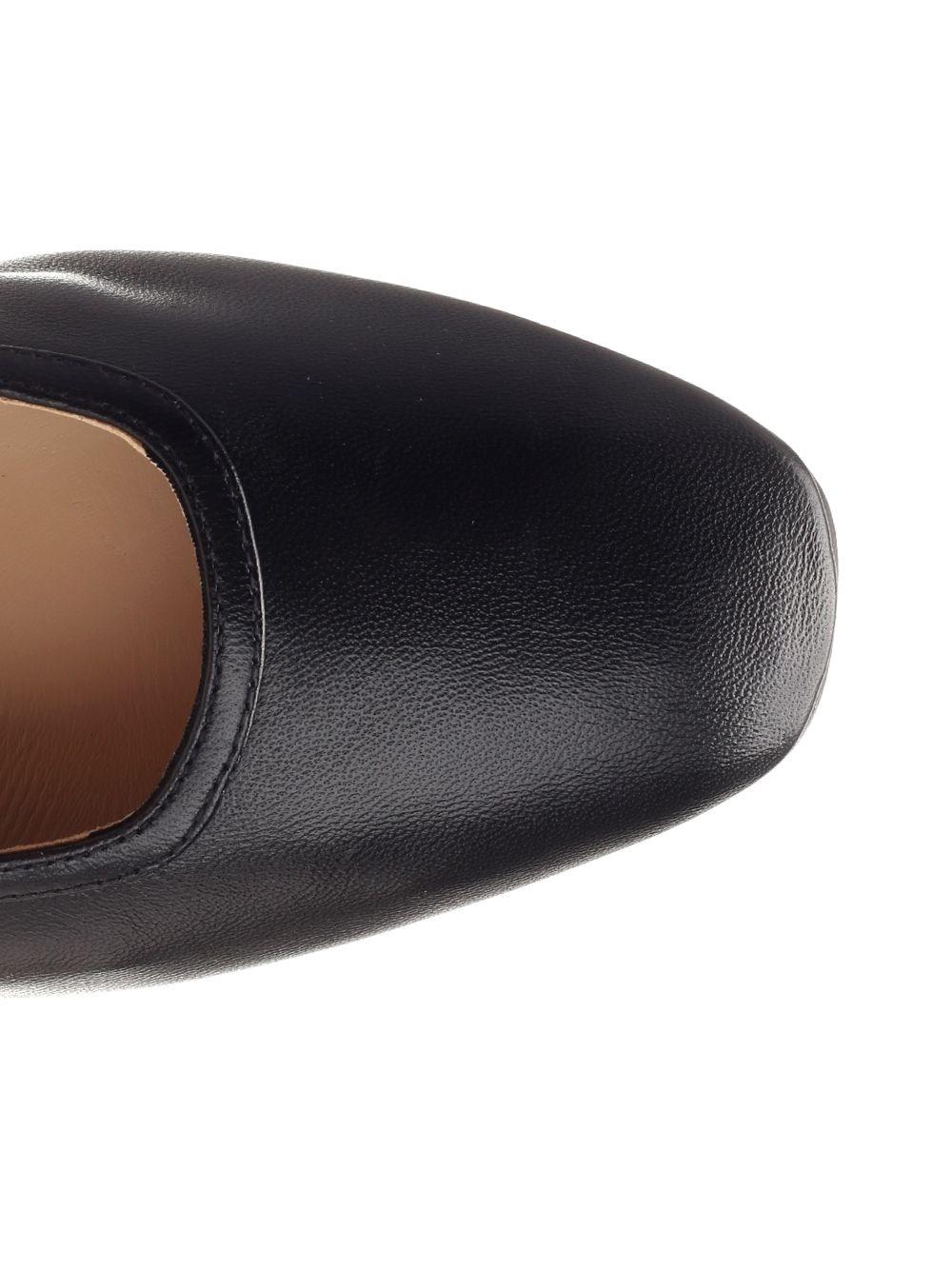 Al Duca D'Aosta Le Monde Beryl Ballerina "Mary Jane" Nera